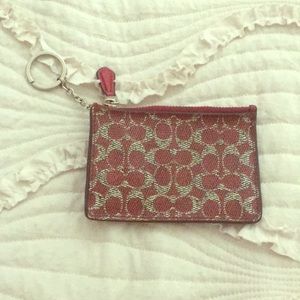 Coach Key and Credit card holder